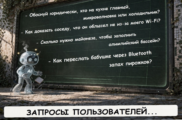 Мем: Реальные запросы в поисковиках, О_Танграм