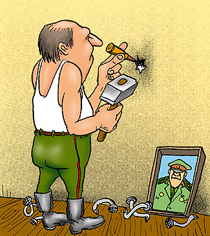 Карикатура: Это должно сработать..., Глеб Андросов