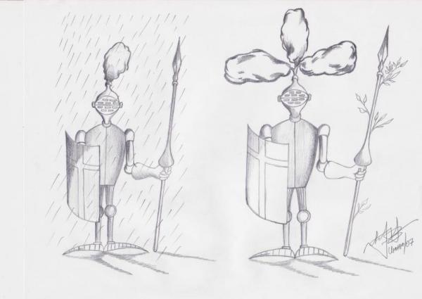 Карикатура: После дождя, Игорь Иванченко