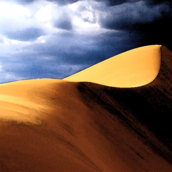Карикатура: Пустыня, Эдик