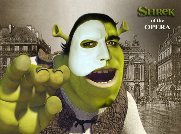 Карикатура: Shrek of the Opera, Mouse