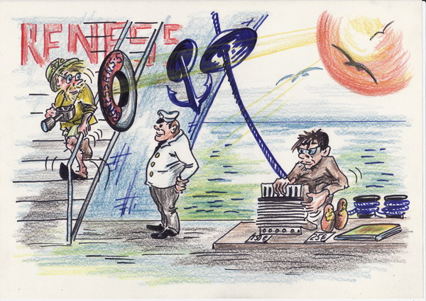 Карикатура: Pensioner и пенсионер, Владимир