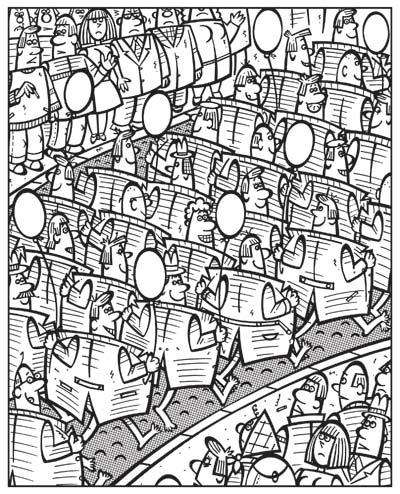 Карикатура: Свободу парадам!, Сергей Репьев