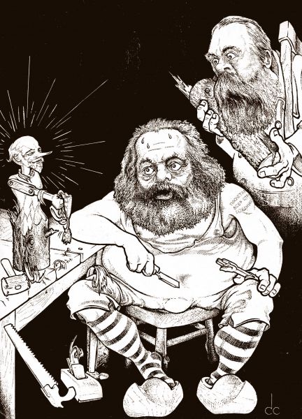 Карикатура: Волшебное полено, Сергей Смирнов