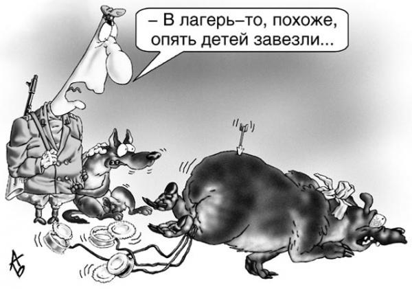 Карикатура: Дождались, Андрей Бузов