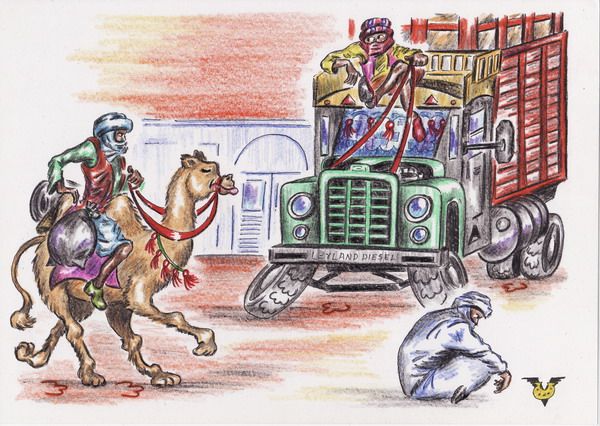 Карикатура: Планета Camel, Владимир Уваров