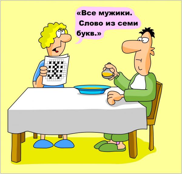 Карикатура: Все мужики ..., Дмитрий Бандура